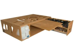 Markenlos Campingboxen-Moonbox 119 cm Van Campingbox mit Tisch