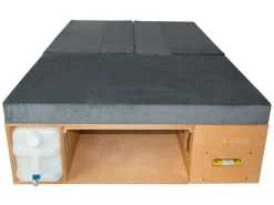 Markenlos Campingboxen-Moonbox 119 cm Van Campingbox mit Tisch
