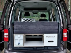 Markenlos Campingboxen-Moonbox 111 cm White Van Campingbox