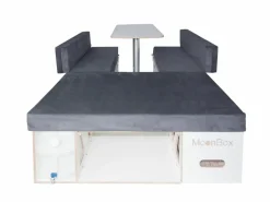 Markenlos Campingboxen^Moonbox 119 cm White Van Campingbox mit Tisch
