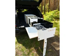 Markenlos Campingboxen-Moonbox Kitchenbox - White Edition