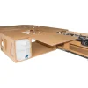 Markenlos Campingboxen-Moonbox Minivan 115cm Natur Campingbox