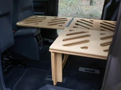 Markenlos Campingboxen-Moonbox Minivan 115cm Natur Campingbox