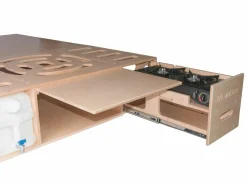 Markenlos Campingboxen-Moonbox Special Edition 124 Van Campingbox mit Tisch