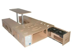 Markenlos Moonbox Van/Bus 115cm Special Edition Campingbox mit Tisch< Campingboxen