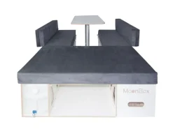 Markenlos Campingboxen^Moonbox Van/Bus 115cm White Campingbox mit Tisch