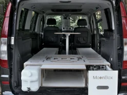 Markenlos Campingboxen^Moonbox Van/Bus 115cm White Campingbox mit Tisch