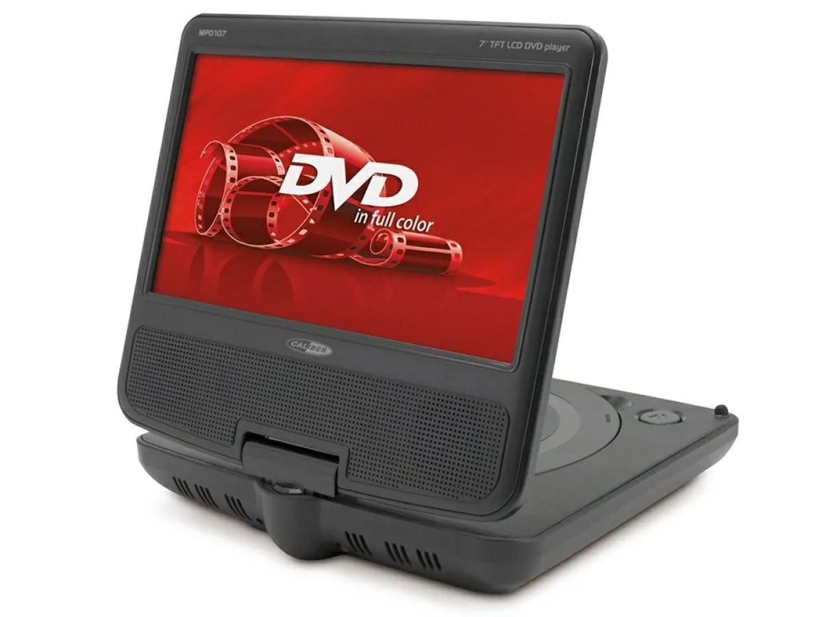 Caliber MPD107 Tragbarer DVD-Player - 7 Zoll Schwarz< Fernseher