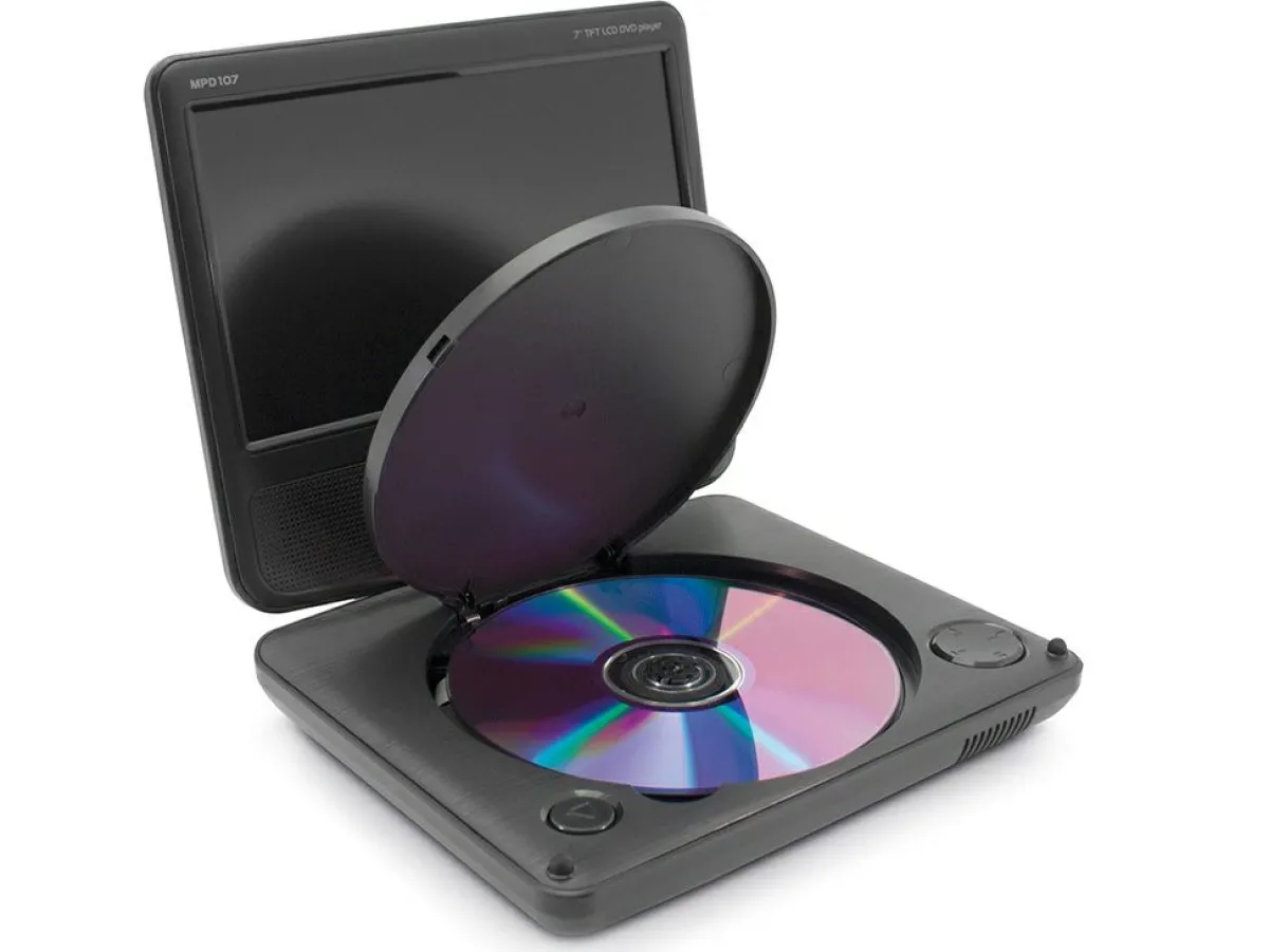 Caliber MPD107 Tragbarer DVD-Player - 7 Zoll Schwarz< Fernseher