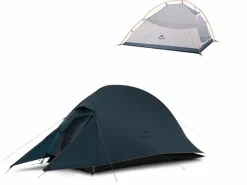 Naturehike Trekkingzelte|Zelt 1 Personen^Cloud Up 1 upgraded Trekkingzelt - Navy Blue