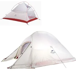 Naturehike 2 Personen Kuppelzelte|Trekkingzelte^Cloud Up 2 Upgraded 4-Jahreszeiten Zelt