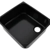 NavyLoad 35 x 32 cm Spüle - schwarz< Waschbecken