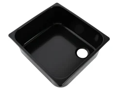 NavyLoad 35 x 32 cm Spüle - schwarz< Waschbecken
