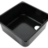 NavyLoad Waschbecken-36 x 36 cm Spüle - Schwarz