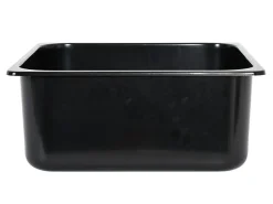 NavyLoad Waschbecken-36 x 36 cm Spüle - Schwarz