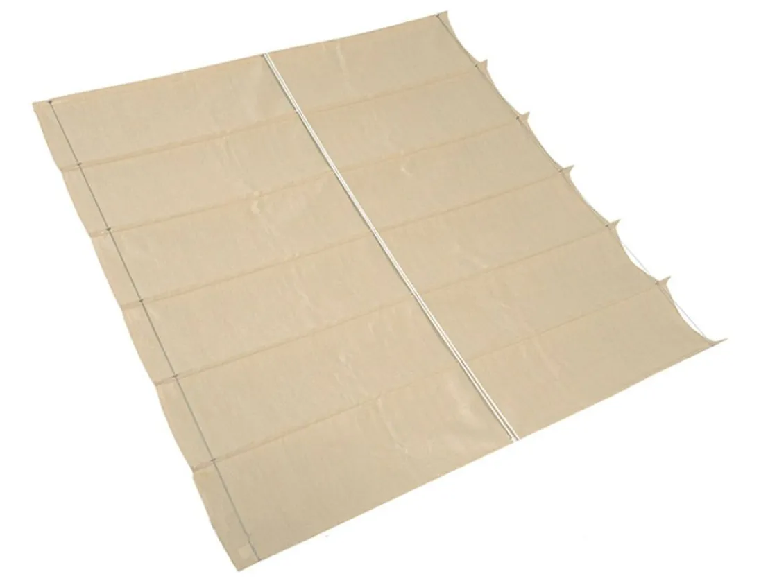 NC Outdoor Sonnensegel|Sonnensegel^2,9 x 3,0 Harmonika Schattentuch - Off-white