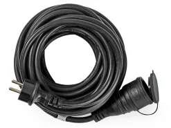 Nedis Schuko Verlängerungskabel-20 Meter Verlängerungskabel - Black