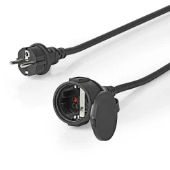 Nedis Schuko Verlängerungskabel-20 Meter Verlängerungskabel - Black