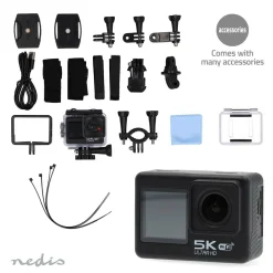 Nedis ACAM71BK Action Cam< Kamerasysteme