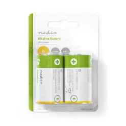 Nedis BAAKLR202BL Alkaline Batterie D - Grün< Kleinbatterien