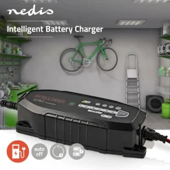 Nedis Ladegeräte^BACCH03 Blei-Säure-Batterie-Ladegerät