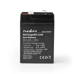 Nedis BALA45006V Wiederaufladbare Blei-Säure-Batterie< Fahrzeugbatterien