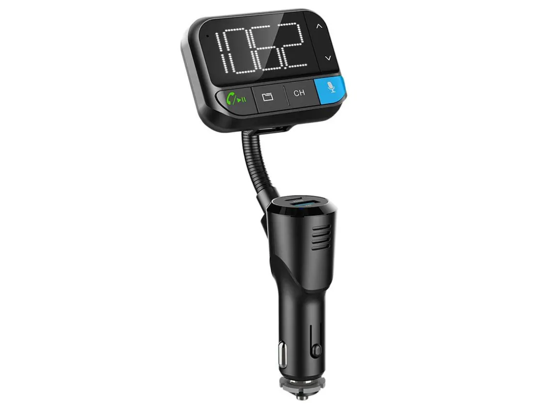 Nedis Chassiszubehör-CATR1024BK Kfz Audio FM Transmitter - Schwarz