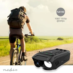 Nedis CCAM100BK Fahrradkamera - Schwarz< Fahrrad Zubehör