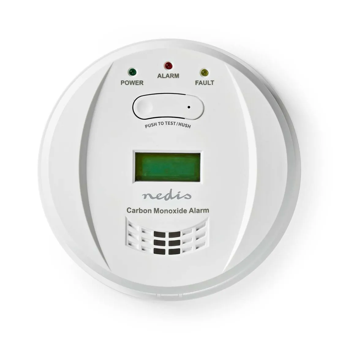 Nedis Kohlenmonoxidmelder-DTCTCO40WT Kohlenmonoxid-Alarm - Weiss