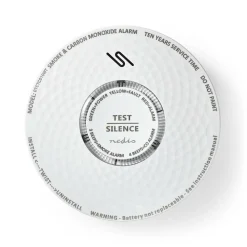 Nedis DTCTCS10WT Smoke & Kohlenmonoxid-Alarm< Rauchmelder
