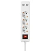 Nedis Schuko Steckdosen^EXSO315UFSWT 3-fach Steckdose mit USB - 1,5 Meter