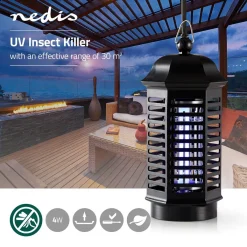 Nedis INKI110CBK4 Moskito Stop-Lichtfalle< Insektenabwehr