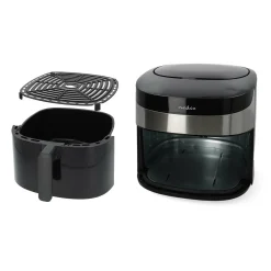 Nedis KAAF180BKW SmartLife Heißluftfritteuse - Schwarz< Heißluftfritteusen