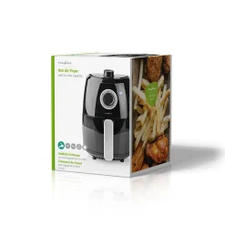 Nedis Heißluftfritteusen^KAAF120FBK Heißluft Friteuse