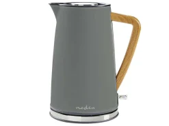 Nedis Wasserkocher-KAWK510EGY Wasserkocher - Grey