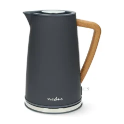 Nedis Wasserkocher-KAWK510EGY Wasserkocher - Grey
