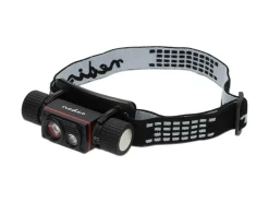 Nedis Stirnlampen|Stirnlampen-LHLR10WBK LED stirnlampe
