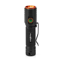 Nedis Taschenlampen|Taschenlampen^LTRR20WBK LED-Taschenlampe - Schwarz