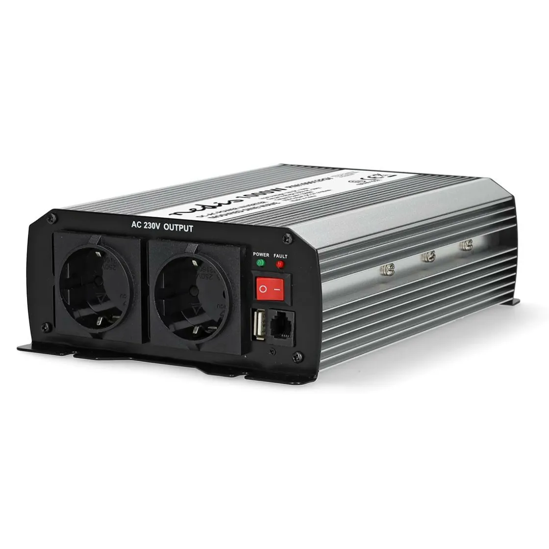 Nedis Wechselrichter-PIM100012FGY änderte Sinus-Wellen Power Inverter
