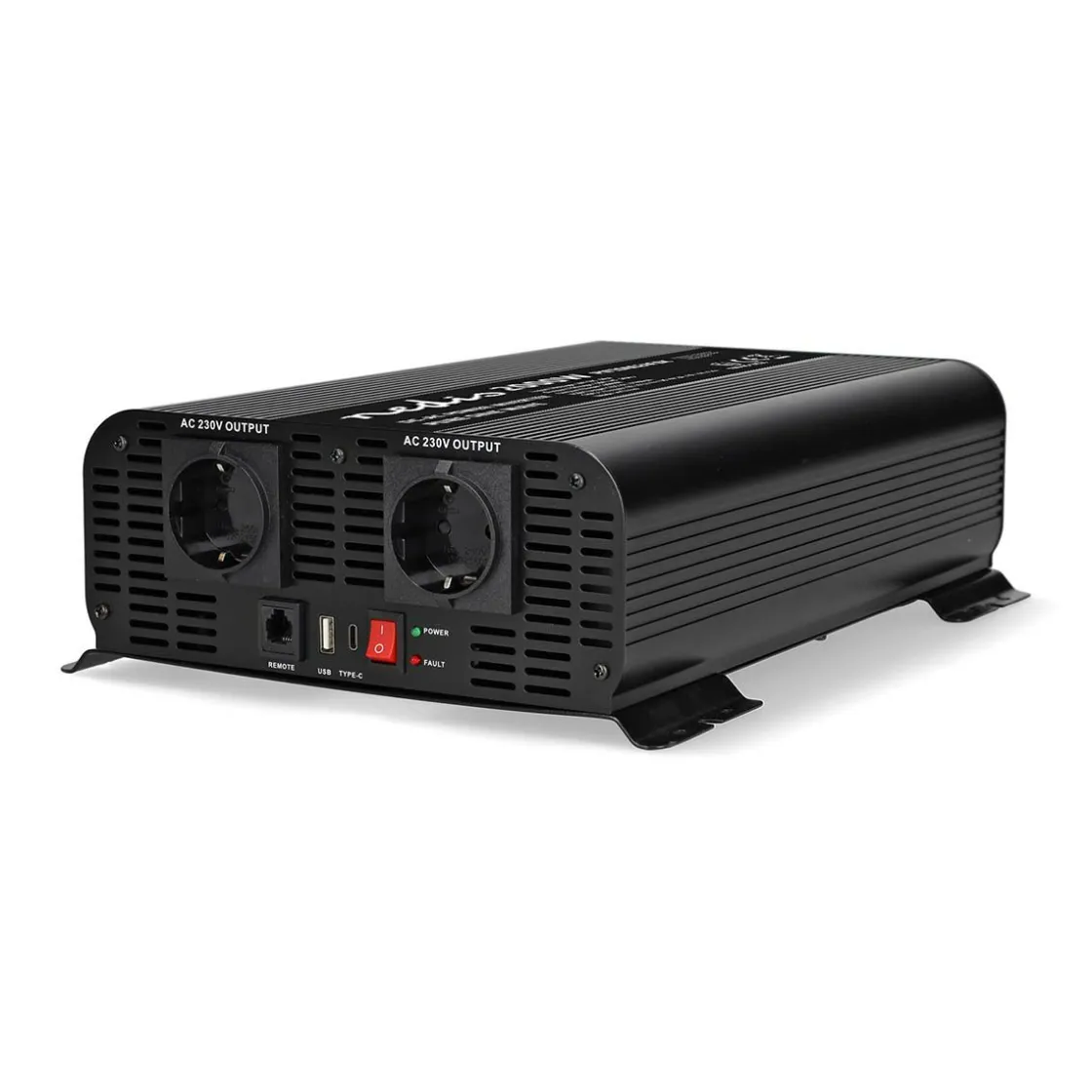Nedis Wechselrichter^PIP200024FBK Power reine Sinus-Wellen Inverter