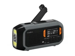 Nedis Radios^RDDBCR2600GY Notfallradio - Grau