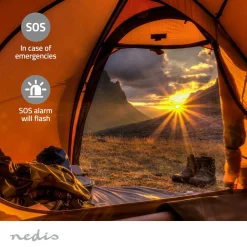Nedis Radios^RDDBCR2600GY Notfallradio - Grau