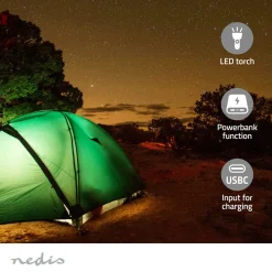Nedis Radios^RDDBCR2600GY Notfallradio - Grau