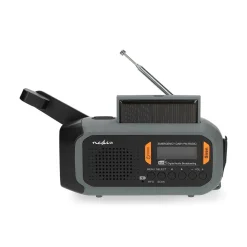 Nedis Radios^RDDBCR2600GY Notfallradio - Grau