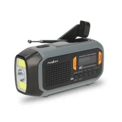 Nedis Radios^RDDBCR2600GY Notfallradio - Grau
