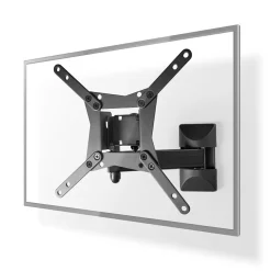 Nedis Fernseher^TVWM31BK Vollbewegliche-TV-Wandhalterung - 10-32 Zoll