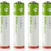 Nedis Kleinbatterien-Wiederaufladbarere AAA Ni-MH-Akku - Set von 4