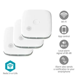 Nedis Rauchmelder-WIFIDS21WT3 SmartLife Rauchmelder - Weiss