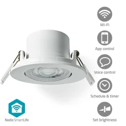 Nedis Innenraumbeleuchtung|Innenraumbeleuchtung-WIFILCS10WT SmartLife Deckenleuchte