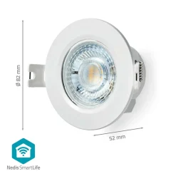 Nedis Innenraumbeleuchtung|Innenraumbeleuchtung-WIFILCS10WT SmartLife Deckenleuchte